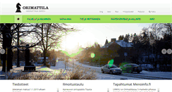 Desktop Screenshot of orimattila.fi
